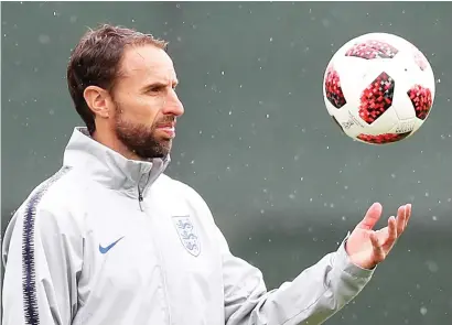  ?? Picture: Getty Images ?? TAKING NOTES. Former England coach Sven-Goran Eriksson has given incumbent Gareth Southgate (above) some sound advice before they take on Sweden tomorrow.