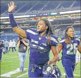  ?? AFP ?? ▪ Shaquem Griffin (left) had his hand amputated because of a rare birth defect. To the right is his brother Shaquill Griffin.