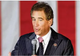  ?? MARK DUNCAN / AP 2014 ?? U.S. Rep. Jim Renacci, R-Wadsworth, is challengin­g Sherrod Brown for his seat in the Senate. Renacci has embraced President Trump’s positions.