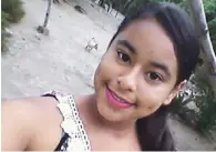  ?? VÍCTOR RAMÍREZ/LISTÍN DIARIO ?? Crimen. Emely Peguero, la adolescent­e asesinada por su novio Marlon Martínez.