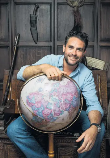  ??  ?? Levison Wood, the explorer and television presenter, says he would ‘walk back to Sudan’ if Jeremy Corbyn ever became prime minister. In an interview with The Daily Telegraph, Wood tells of following the general election from the Caucausus mountains