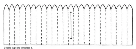 ??  ?? Double cupcake template B.