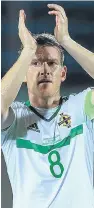  ??  ?? Northern Ireland captain Steven Davis.