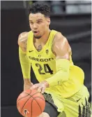 ?? SCOTT OLMOS, USA TODAY SPORTS ?? Dillon Brooks scored 18 points and had three assists against Arizona.