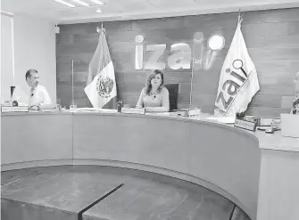  ?? /CORTESÍA: IZAI ?? Otras tres denuncias contra Pinos se declararon infundadas