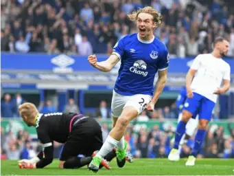  ??  ?? Tom Davies offers a bright future for Everton (Getty Images)
