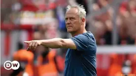  ?? ?? Christian Streich has led Freiburg to their second top-six finish in his tenure.