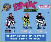  ??  ?? » [NES] With BMX Simulator on the NES, the riders had names and you could choose up to three.