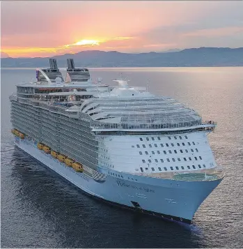  ?? ROYAL CARIBBEAN ?? Royal Caribbean has a wide swath of its fleet in the Caribbean this winter, from modern megaships to still-trendy old favourites.