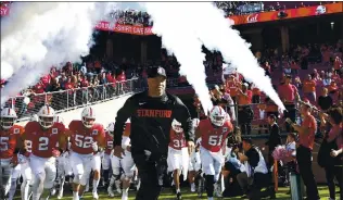  ?? KARL MONDON — STAFF PHOTOGRAPH­ER ?? David Shaw has compiled an 86-34 overall record in nine seasons as Stanford’s head coach.