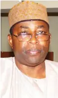  ??  ?? APC Governorsh­ip candidate, Gov. Mohammed Abubakar of Bauchi State