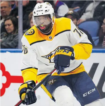  ?? — THE ASSOCIATED PRESS FILES ?? “In this world, some things happen that we don’t really understand ,” P.K. Subban says. That’s OK. We don’t have to understand them.”