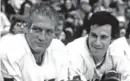  ?? ?? Newman with Field in 1981 and with Ontkean in 1977’s Slap Shot