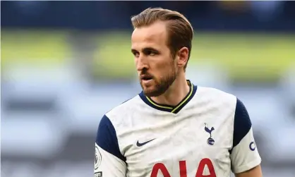  ??  ?? Harry Kane wants to leave Tottenham to join the Premier League champions, Manchester City. Photograph: Daniel Leal-Olivas/PA
