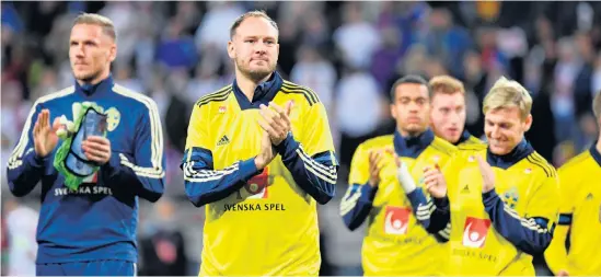  ?? Bild: Jessica Gow ?? Andreas Granqvist avslutar spelarkarr­iären