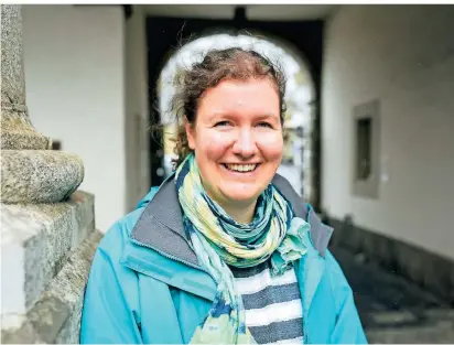  ?? FOTO: JANA BAUCH ?? Johanne Bohl ist Mönchengla­dbachs neue Klimaschut­zmanagerin.