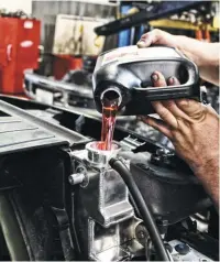  ??  ?? A compatible alternativ­e to the factory antifreeze (Mopar PN 68048953AB), Valvoline’s heavy-duty Zerex Extended
Life coolant offers guaranteed protection for 3 years or 300,000 miles. And, with the addition of a coolant life extender the 50/50 diesel-ready mixture is rated for 6 years, 14,000 hours, or 600,000 miles (whichever comes first).