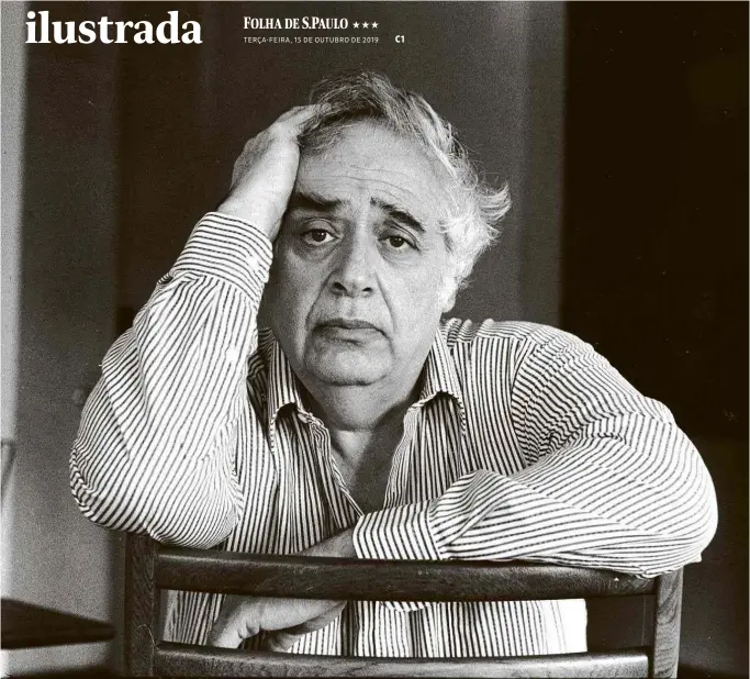  ?? Jim Wilson/The New York Times ?? O crítico literário Harold Bloom em retrato feito em Nova York, em 1990