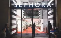  ??  ?? Sephora has partnered with Google so Home Hub users can play beauty tutorials without putting down their brushes.