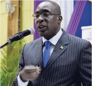  ??  ?? Minister of Education, Youth and Informatio­n Ruel Reid.