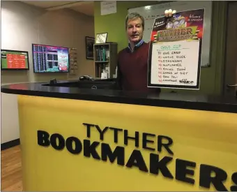  ??  ?? Brendan at Tyther Bookmakers, Killorglin