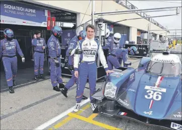  ?? (Photo Eric Damagnez) ?? Stéphane Richelmi : « Vu le potentiel de l’équipe et des pilotes, avec une auto de dernière génération, nous devons être en mesure de jouer la gagne partout et de participer à la course au titre. »