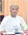 ??  ?? Dr. Ali bin Mas’oud Al Sunaidi, Minister of Commerce and Industry, Deputy Chairman of the SCP.