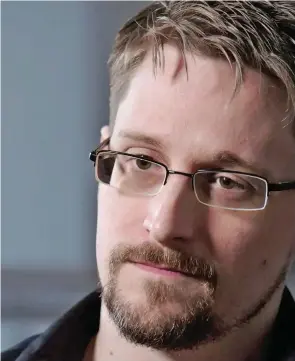  ?? ?? Whistleblo­wer Edward Snowden revealed classified NSA surveillan­ce programmes.