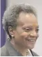  ?? FILE ?? Mayor Lori Lightfoot