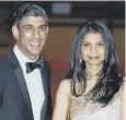  ?? ?? 0 Rishi Sunak with his wife