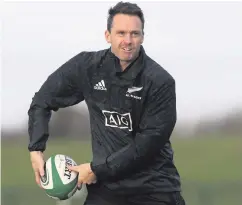  ??  ?? On the ball: New Zealand’s Ben Smith during training in Dublin