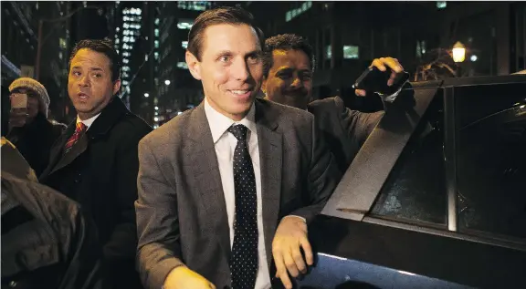  ?? THE CANADIAN PRESS ?? Patrick Brown seems to be the only candidate gunning to lead Ontario’s Progressiv­e Conservati­ve party who has a financial plan, his supporters argue.