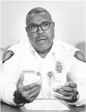  ?? Ronald Cortes / Contributo­r ?? The handling of the arrest last summer of Fire Chief Charles Hood’s son also raises questions about the criminal justice system.