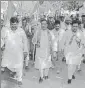  ?? RAJESH KUMAR/HT PHOTO ?? ▪ Deputy CM Dinesh Sharma leading the ‘Run For Unity’ in Sevapuri town on Wednesday.