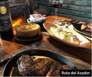  ??  ?? Ruta del Asador