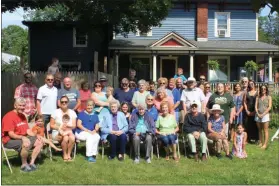  ?? SUBMITTED PHOTO ?? The Blake Family gather for their 96th family reunion in Camden on Sunday, July 14.