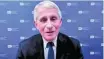  ?? REUTERS ?? This grab taken from a video released by Reuters shows NIH’S National Institute of Allergy and Infectious Diseases Director Anthony Fauci speaking in an exclusive interview with the news agency on February 22, 2021.