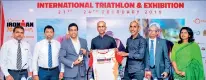  ??  ?? The official launch of IronMan 70.3 Colombo was held at Shangri La with the participat­ion of distinguis­hed guests