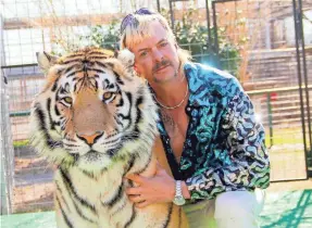  ?? NETFLIX ?? "Tiger King," starring Joe Exotic, is now available for streaming on Netflix.