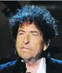  ??  ?? Bob Dylan