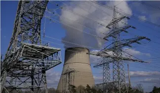  ?? ?? A nuclear power plant of RWE AG is seen In Lingen, Germany Martin Meissner/Copyright 2022 The Associated Press. All rights reserved.