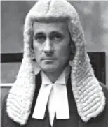  ??  ?? Trial judge: Sir Laurence Byrne