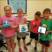  ?? SUBMITTED PHOTO ?? Zach Laurie of Brooke Elementary School won Sonic Drive-In’s social media campaign and was able to buy a robot for his STEM classes.