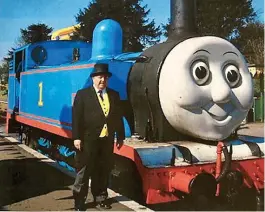  ?? ?? True to the books: Pat Tarrant and Thomas The Tank Engine