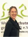  ?? FOTO: WELTTIERSC­HUTZGESELL­SCHAFT E.V./ DPA-TMN ?? Daniela Schrudde arbeitet bei der Welttiersc­hutzgesell­schaft.