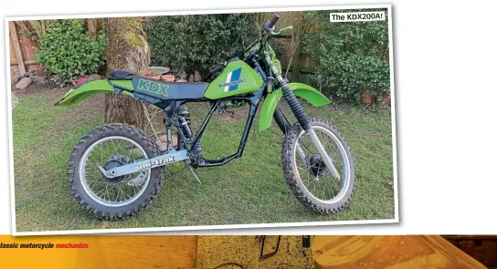  ??  ?? The KDX200A!