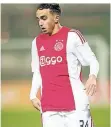  ?? FOTO: DPA ?? Abdelhak Nouri bei einem Spiel im Dress von Ajax Amsterdam.
