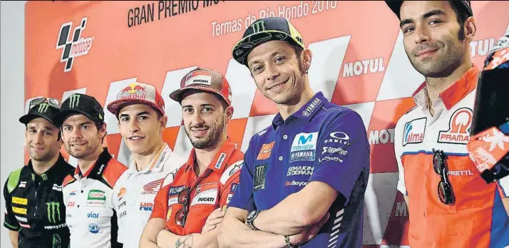  ?? FOTO: MOTOGP.COM ?? Cal Crutchlow destapó la caja de los truenos en una entrevista y ahora todos apoyan que se endurezcan los controles antidopaje En rueda de prensa en Termas de Río Hondo se trató el tema abiertamen­te