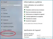  ??  ?? 
   Consultez les informatio­ns du système pour vérifier si elles sont compatible­s avec les fonctions que nous allons réaliser.