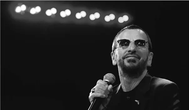  ?? Frazer Harrison, Getty Images ?? Ringo Starr is preparing for his 12th tour with his All-starr Band of revolving hitmakers, a tradition since 1989.